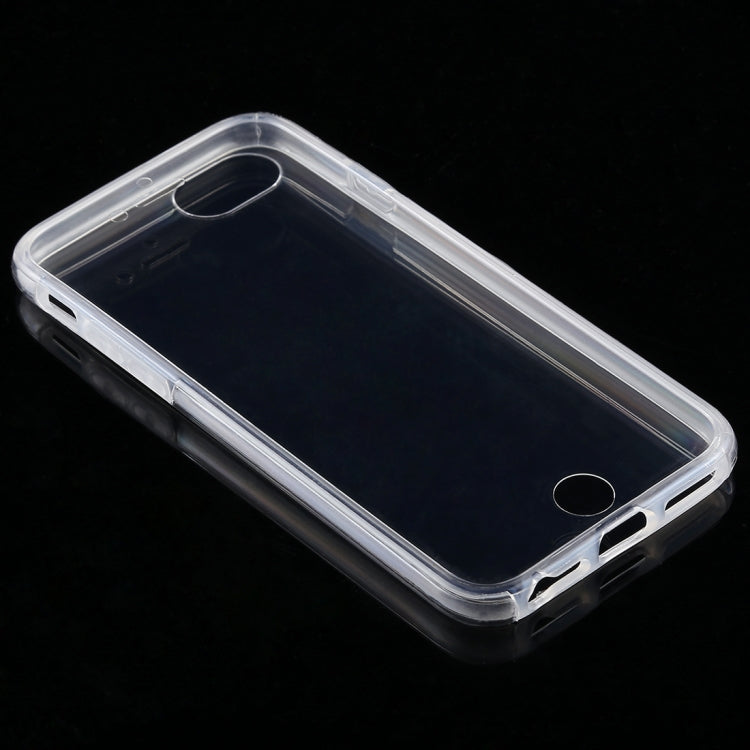 Custodia in PC + TPU trasparente ultrasottile fronte-retro da 0,75 mm per iPhone 8 e 7, For 8 & 7