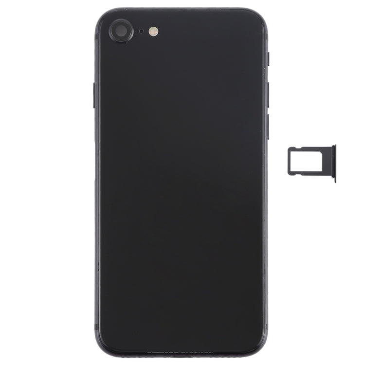 Gruppo cover posteriore batteria con tasti laterali, vibratore, altoparlante, suoneria, cicalino, pulsante di accensione, cavo flessibile per pulsante volume e vassoio scheda per iPhone 8, For iPhone 8, For iPhone 8 (Full Assembly)