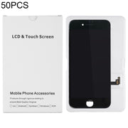 50pcs White Cardboard Packaging Box for iPhone 8/7 LCD Screen and Digitizer Full Assembly, i7/i8 Packaging Box