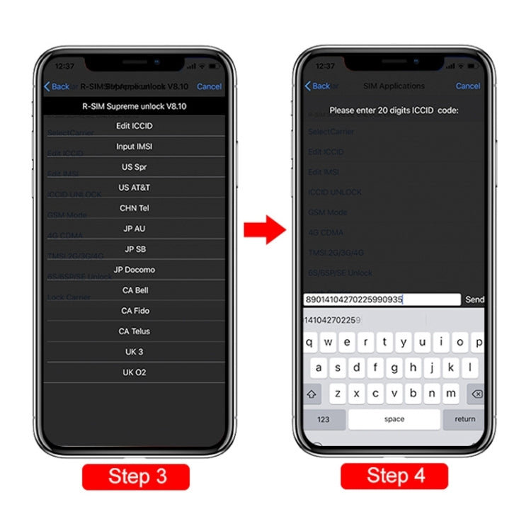Scheda di sblocco SIM R-SIM 14 V18 per iPhone