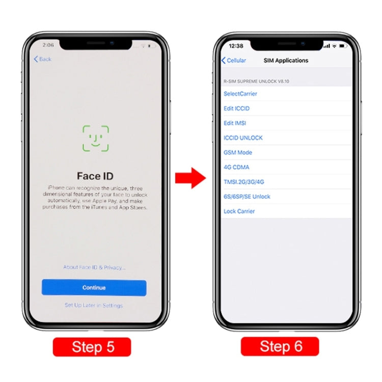 Scheda di sblocco SIM R-SIM 14 V18 per iPhone