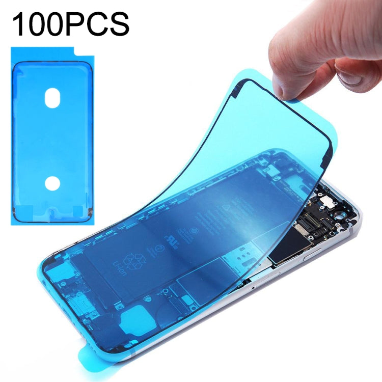 100 PCS Waterproof LCD Frame Adhesive Stickers for iPhone 8, 100 PCS for iPhone 8