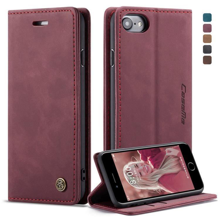 Custodia portafoglio in pelle per iPhone 7 e 8