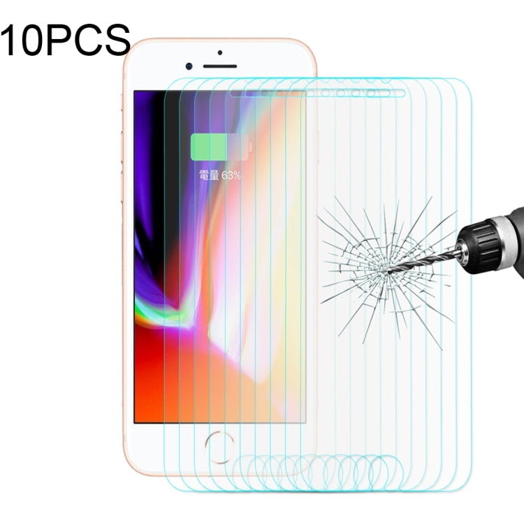 Pellicola Vetro Temperato per iPhone 8 e 7 - 10 Pezzi