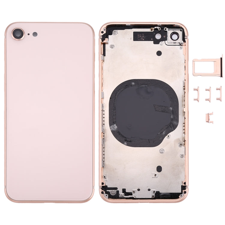 Cover posteriore per iPhone 8 con tasti laterali