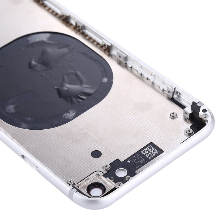 Cover posteriore per iPhone 8 con tasti laterali