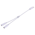 Adattatore audio 3,5 mm a 8 pin maschio 2 in 1
