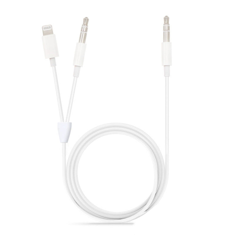 Cavo audio AUX 2 in 1 da 1 m per smartphone