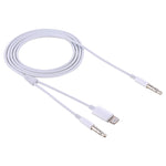 Cavo audio AUX 2 in 1 da 1 metro per smartphone compatibili