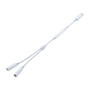 Adattatore audio 8 pin a doppio jack 3,5 mm