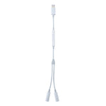 Adattatore audio 8 pin a doppio jack 3,5 mm