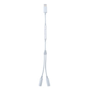 Adattatore audio 8 pin a doppio jack 3,5 mm