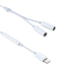 Adattatore audio 8 pin a doppio jack 3,5 mm