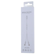 Adattatore audio 8 pin a doppio jack 3,5 mm