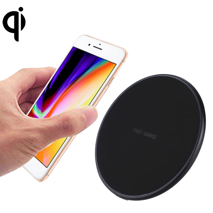 Caricabatterie wireless Qi rotondo veloce