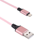 Cavo ricarica USB 8 pin nylon intrecciato 1 metro