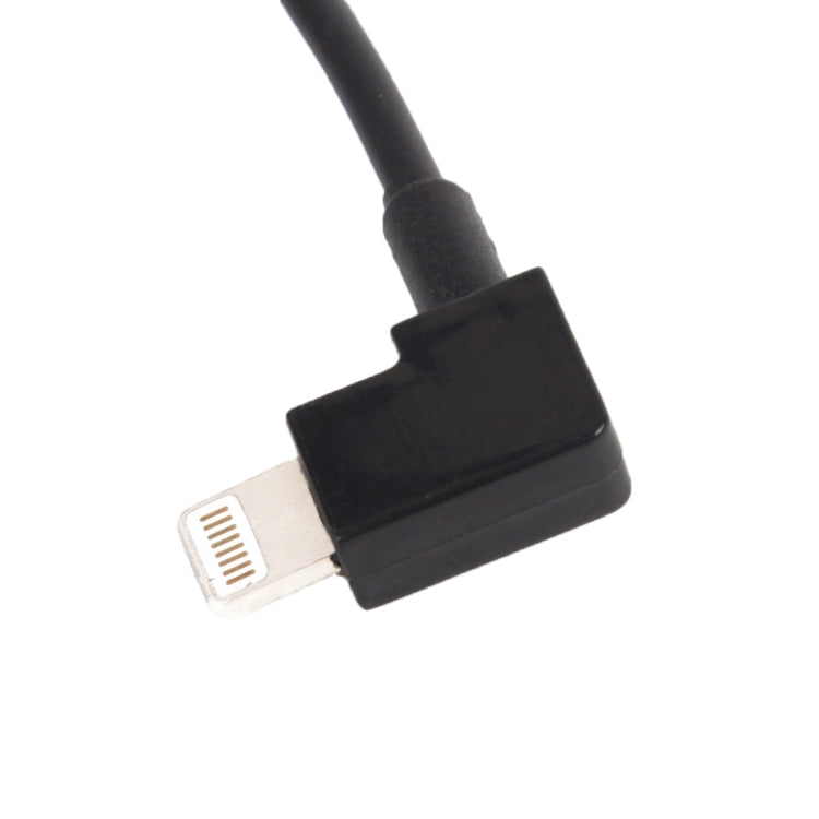 Cavo connettore dati ad angolo retto da USB a 8 pin da 30 cm per DJI SPARK / MAVIC PRO / Phantom 3 e 4 / Inspire 1 e 2, USB to 8 Pin