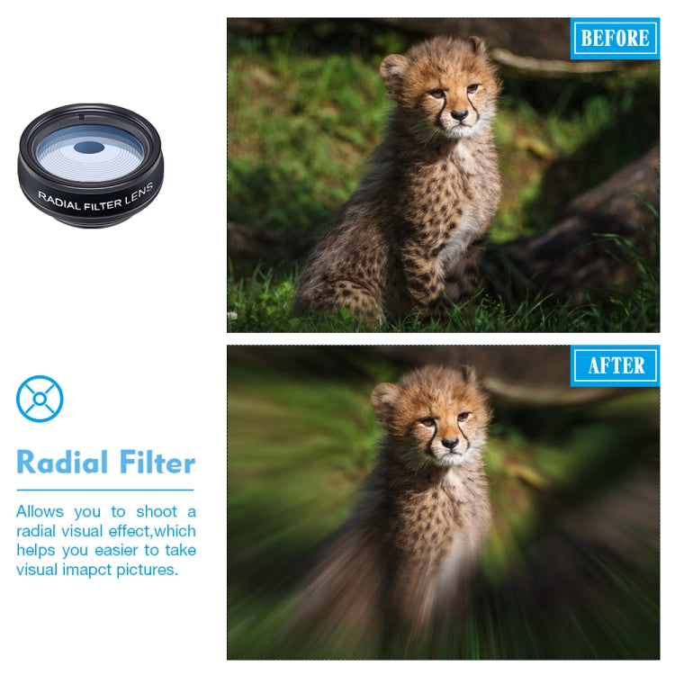 Kit 10 Lenti Fotocamera per Smartphone Compatibili