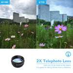 Kit 10 Lenti Fotocamera per Smartphone Compatibili