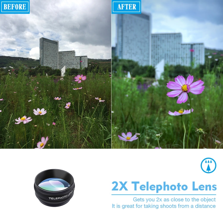 Kit 10 Lenti Fotocamera per Smartphone Compatibili