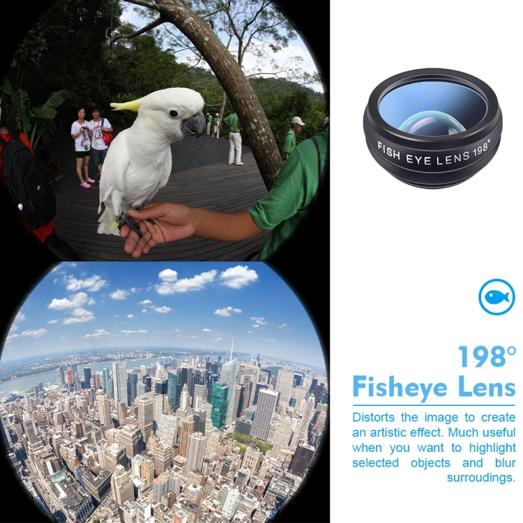 Kit 10 Lenti Fotocamera per Smartphone Compatibili