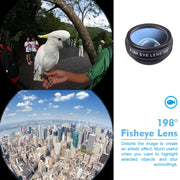 Kit Lenti Fotocamera 10 in 1 per Smartphone