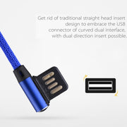 Cavo di ricarica USB 8 pin in nylon 1m