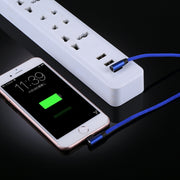 Cavo di ricarica USB 8 pin in nylon 1m