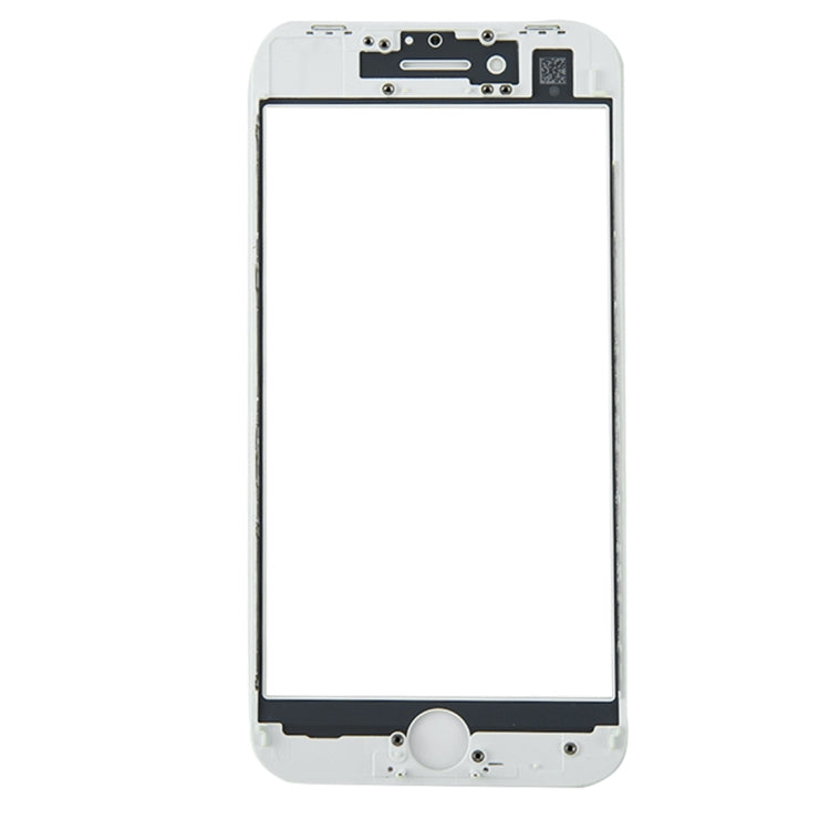 Lente in vetro esterna per schermo anteriore con cornice per schermo LCD anteriore per iPhone 8, For iPhone 8 (Frame)