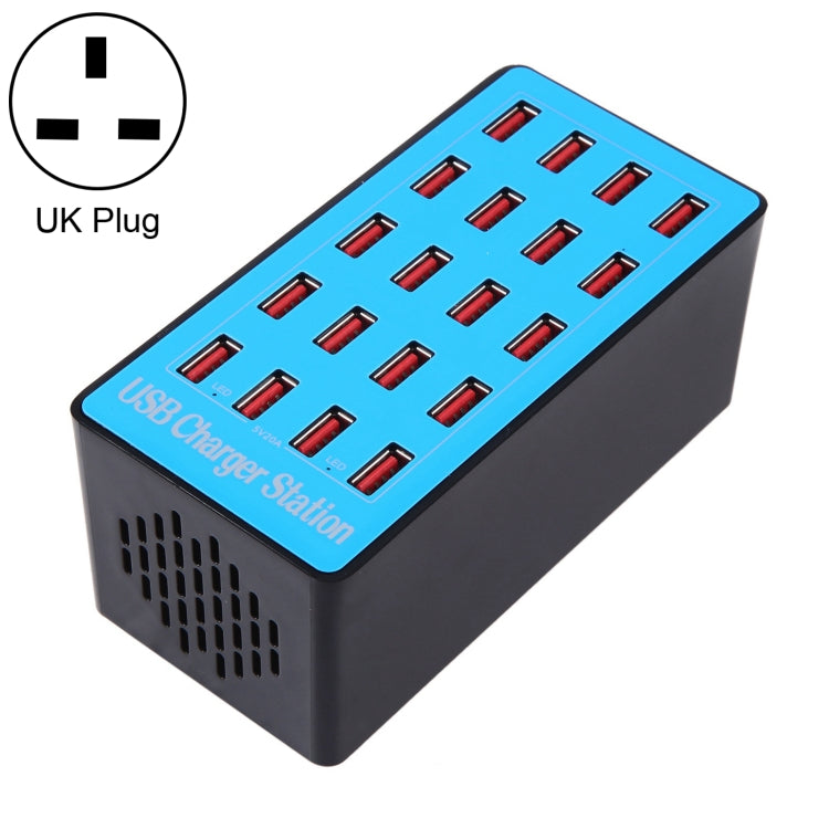 WLX-A5+ Stazione di Ricarica 100W con 20 Porte USB