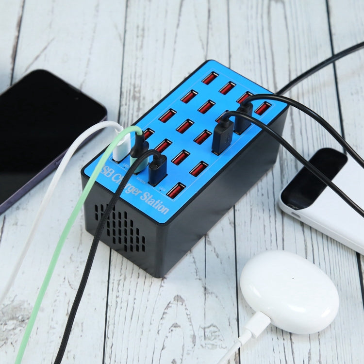 WLX-A5+ Stazione di Ricarica 100W con 20 Porte USB