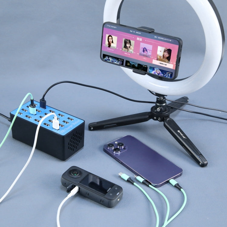 WLX-A5+ Stazione di Ricarica 100W con 20 Porte USB
