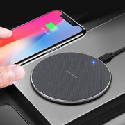 Caricabatterie wireless K8 30W in alluminio