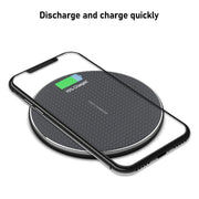Caricabatterie wireless K8 30W in alluminio
