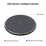 Caricabatterie wireless K8 30W in alluminio