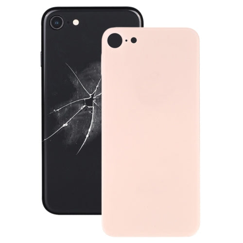 Copribatteria posteriore in vetro con foro grande per fotocamera di facile sostituzione con adesivo per iPhone 8, For iPhone 8 (No Disassemble), For iPhone 8 (Not Disassemble)