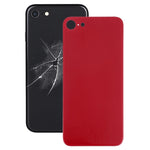 Copribatteria posteriore in vetro con foro grande per fotocamera di facile sostituzione con adesivo per iPhone 8, For iPhone 8 (No Disassemble), For iPhone 8 (Not Disassemble)