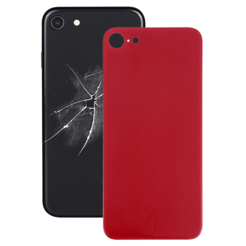 Copribatteria posteriore in vetro con foro grande per fotocamera di facile sostituzione con adesivo per iPhone 8, For iPhone 8 (No Disassemble), For iPhone 8 (Not Disassemble)