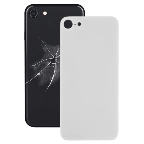 Copribatteria posteriore in vetro con foro grande per fotocamera di facile sostituzione con adesivo per iPhone 8, For iPhone 8 (No Disassemble), For iPhone 8 (Not Disassemble)