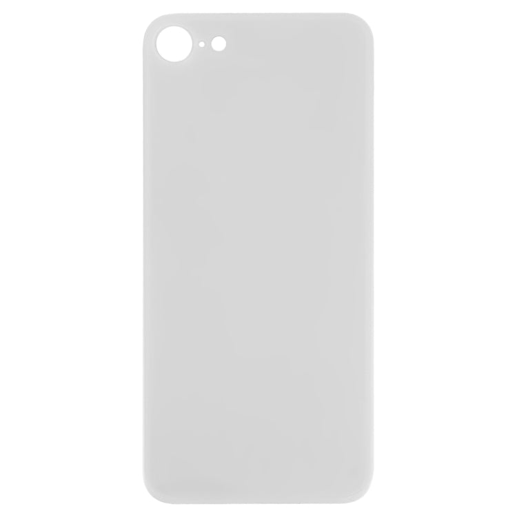 Copribatteria posteriore in vetro con foro grande per fotocamera di facile sostituzione con adesivo per iPhone 8, For iPhone 8 (No Disassemble), For iPhone 8 (Not Disassemble)