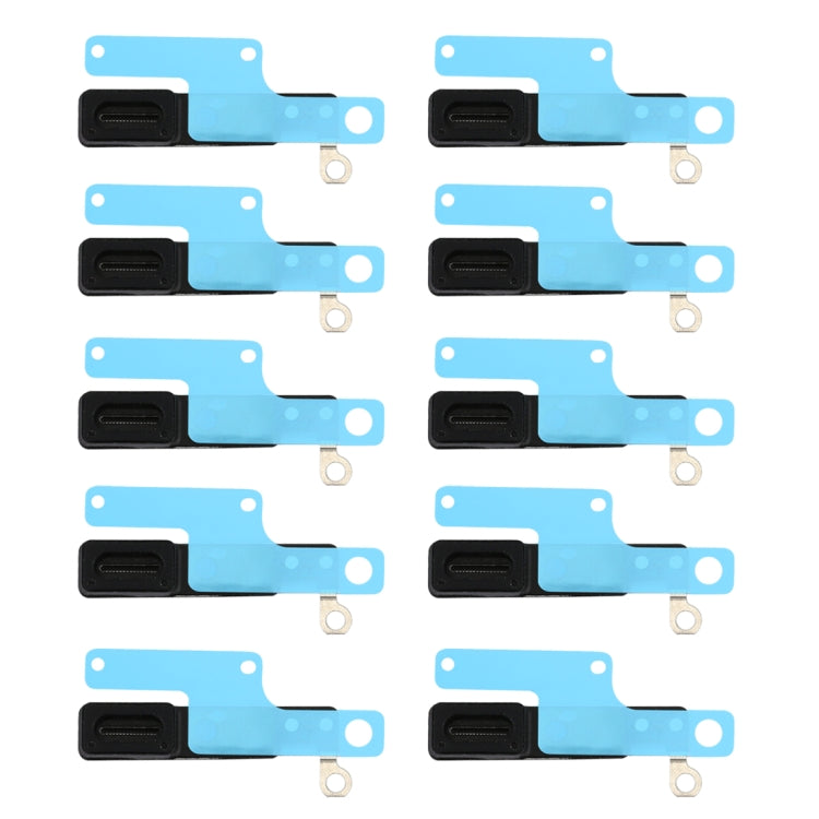 10 pezzi per iPhone 8 Cover in rete per ricevitore auricolare + adesivi adesivi per ricevitore auricolare, For iPhone 8 (10 PCS)