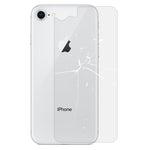 Vetro temperato posteriore per iPhone 8 e 7 0,3 mm 9H