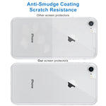 Vetro temperato posteriore per iPhone 8 e 7 0,3 mm 9H