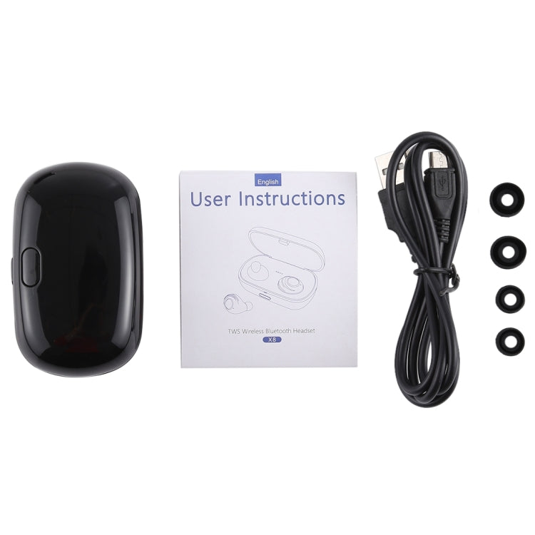 Auricolari Bluetooth V5.0 TWS X8 per sport