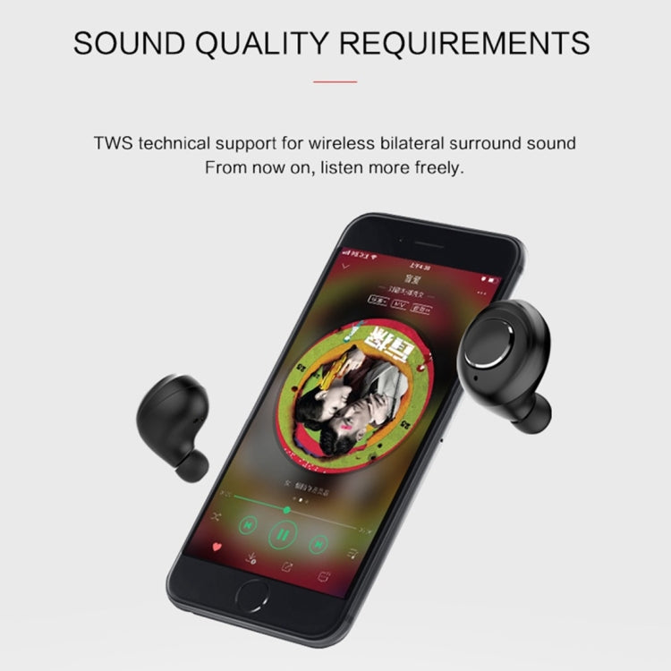 Auricolari Bluetooth V5.0 TWS X8 per sport