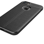 Custodia TPU con Texture Litchi per iPhone 8 e 7