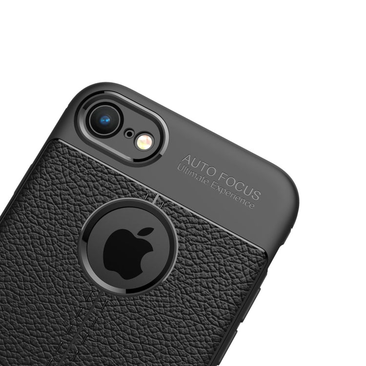 Custodia TPU con Texture Litchi per iPhone 8 e 7