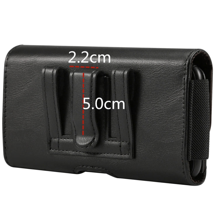 Custodia portafoglio in pelle per smartphone 4,8 pollici