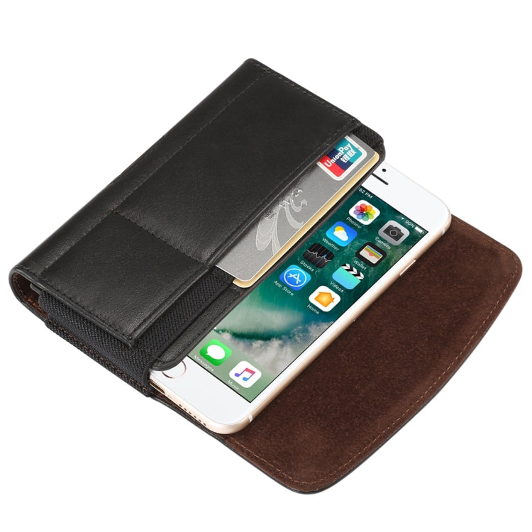 Custodia portafoglio in pelle per smartphone 4,8 pollici