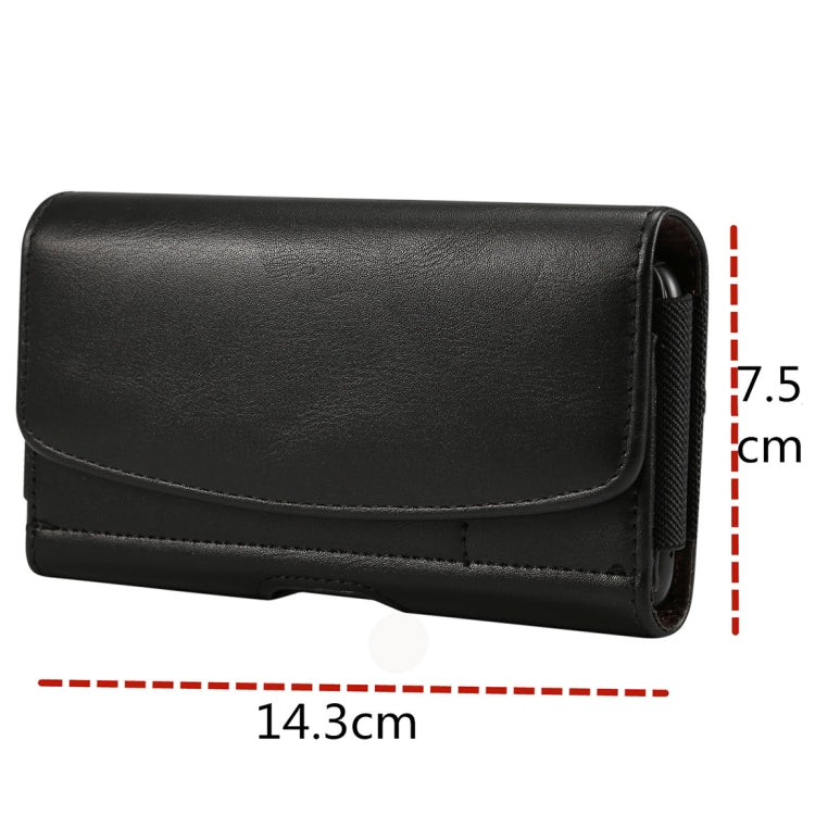Custodia portafoglio in pelle per smartphone 4,8 pollici